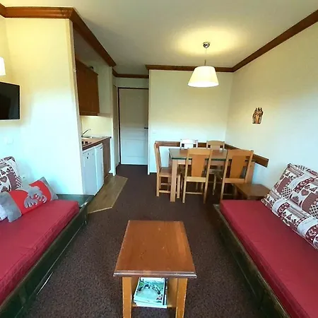 Apartment Montagnard A Plagne Soleil, Aux Pieds, 5 Pers. - Fr-1-351-89 *