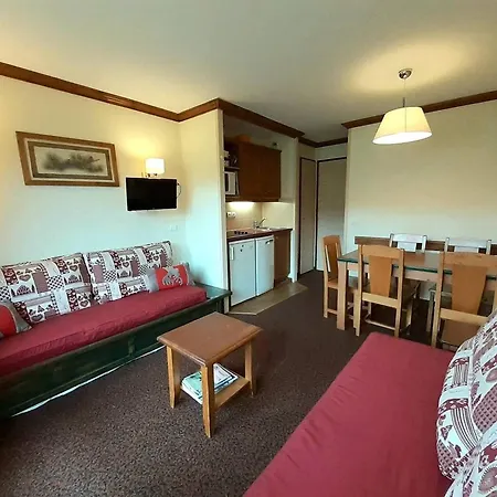 Montagnard à Plagne Soleil, Aux Pieds, 5 Pers. - Fr-1-351-89 Appartamento La Plagne